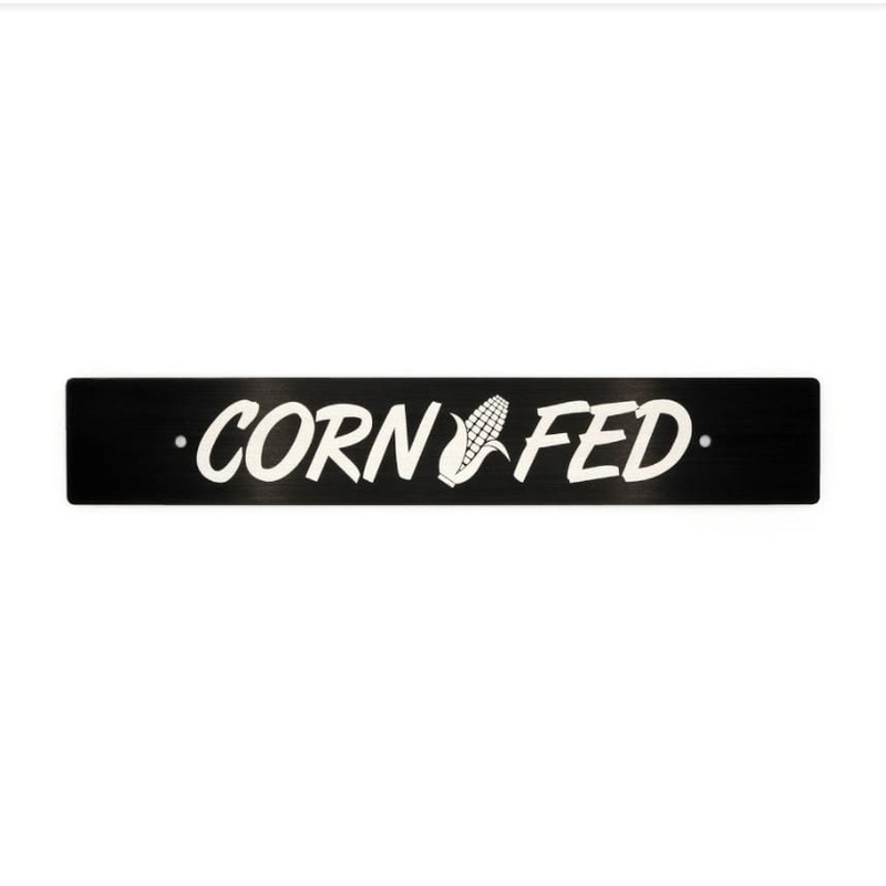 Billetworkz “Cornfed” Plate Delete