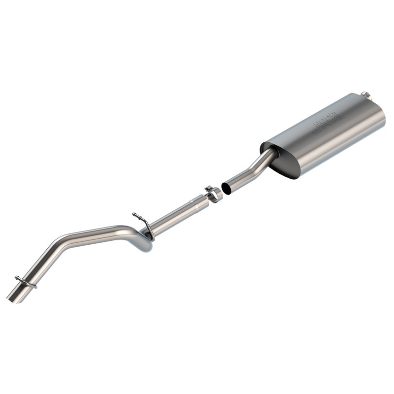 Borla Cat-Back Exhaust System – S-Type | 2018-2020 Jeep Wrangler 4 Door 3.6L (140829)