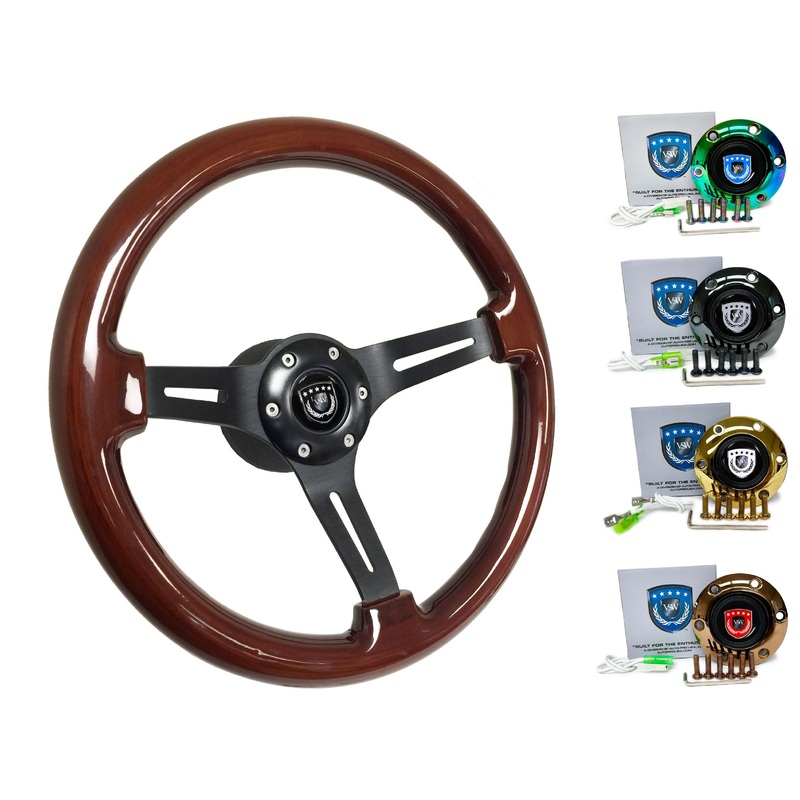 Hyundai Accent Steering Wheel Kit | Walnut Wood | ST3027