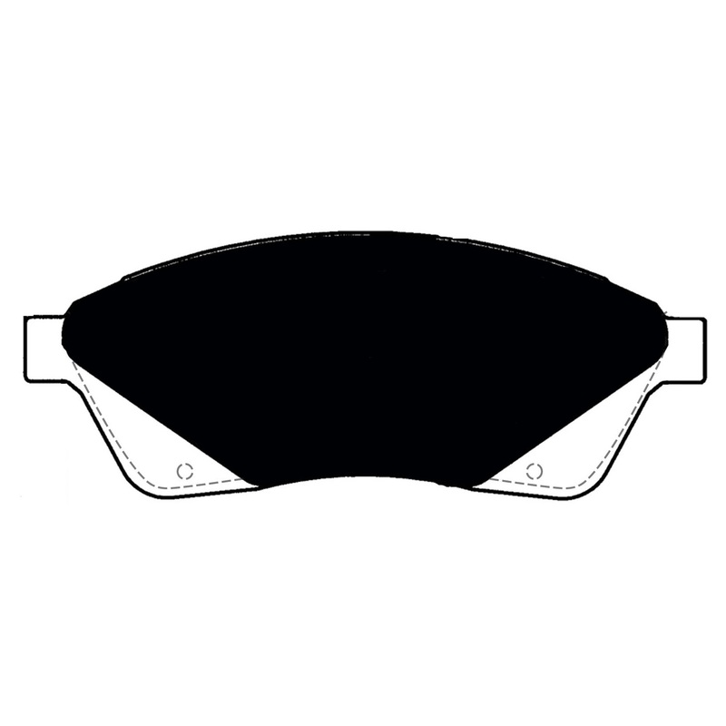 Porterfield Brake Pads for 2016 CADILLAC SRX