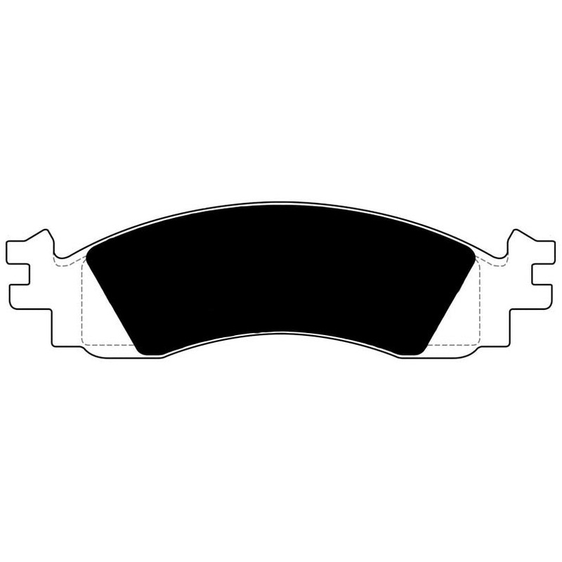 Porterfield Brake Pads for 2008 MERCURY MOUNTAINEER