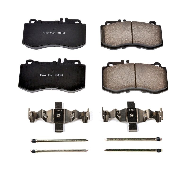 PowerStop Power Stop 10-16 Mercedes-Benz E350 Front Z17 Evolution Ceramic Brake Pads w/Hardware