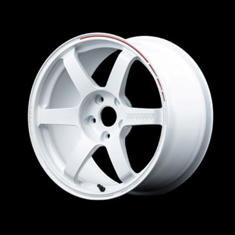 Volk Racing TE37 Saga S-Plus Time Attack Wheel – 18×9.0 +53 | 5×100 | Dash White / REDOT