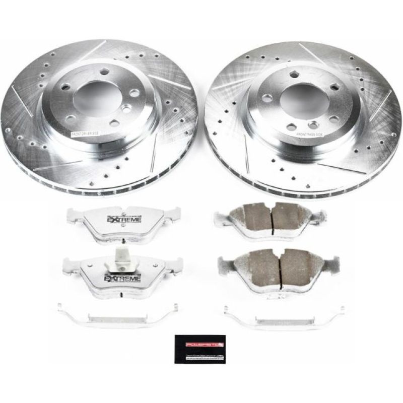PowerStop Power Stop 06-08 BMW Z4 Front Z26 Street Warrior Brake Kit