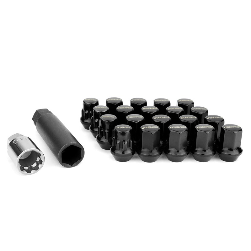 Volk Racing Rays 17 Hex 12×1.25 Lug Nuts – Black