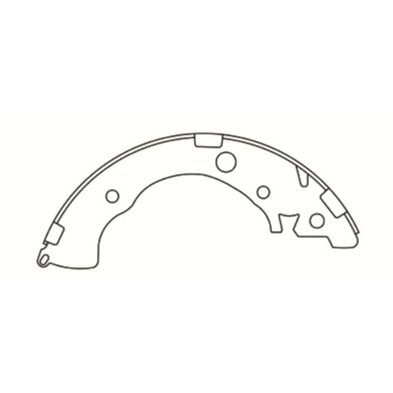 Porterfield Brake Shoes for 2010 HONDA INSIGHT