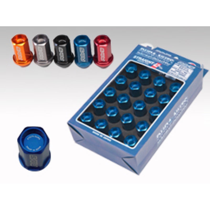 Rays Dura-Nut L42 Straight Type 14×1.50 Lug Nut Set 16 Lug 4 Lock Set – Black