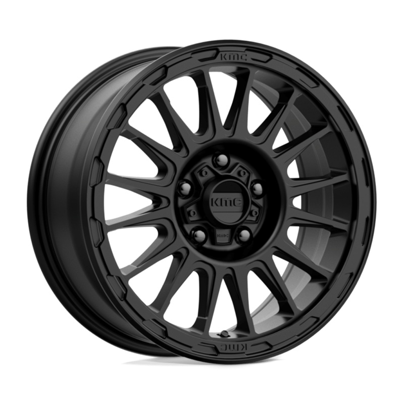 KMC Wheels KM542 Impact 17″ 6×120 Satin Black