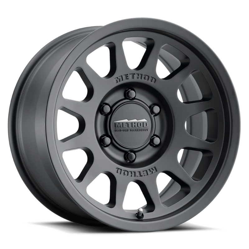 Method MR703 16×8 0mm Offset 6×5.5 106.25mm CB Matte Black Wheel
