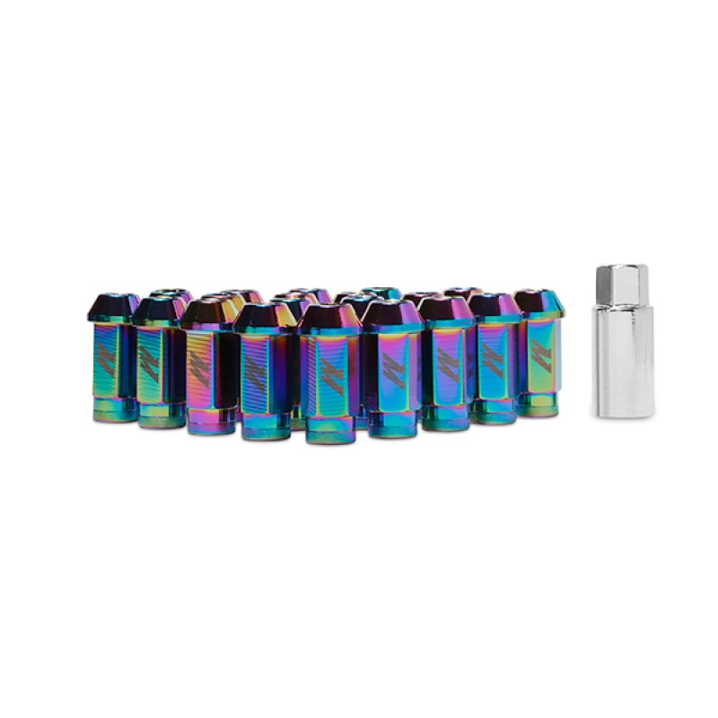 Mishimoto Aluminum Locking Lug Nuts 1/2in x 20 – Neo Chrome
