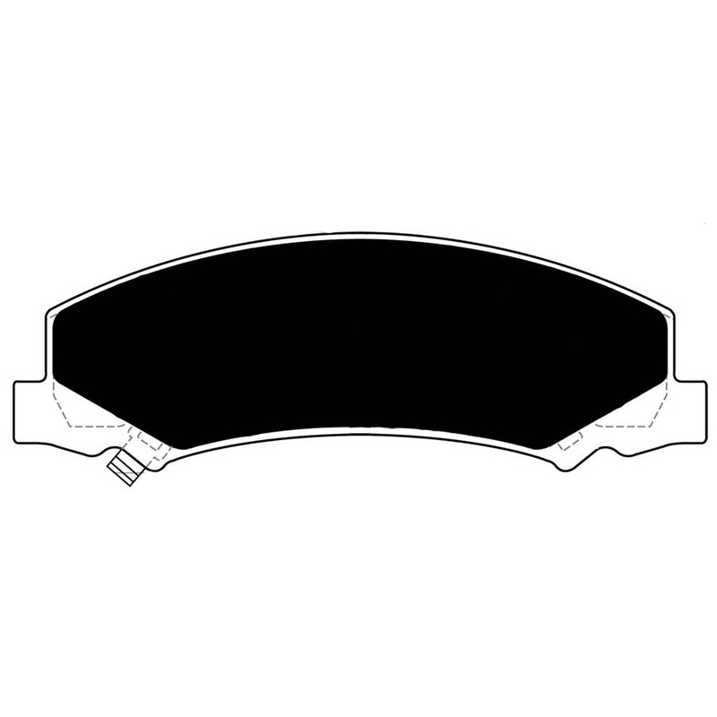Porterfield Brake Pads for 2013 CHEVROLET IMPALA