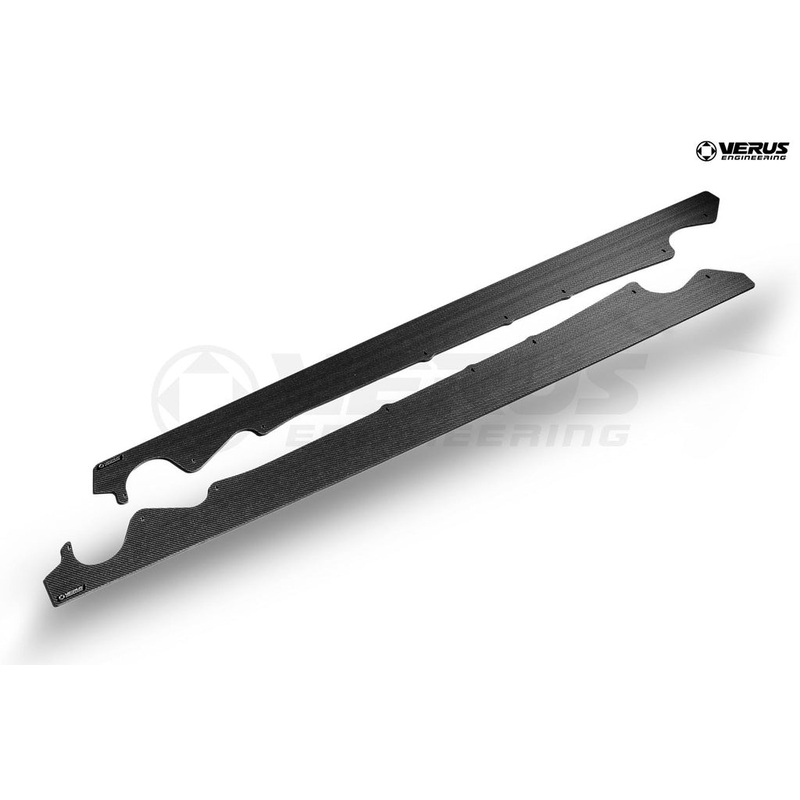 Verus Engineering Carbon Polyweave Side Splitter – 2023+ BMW M2 (G87)