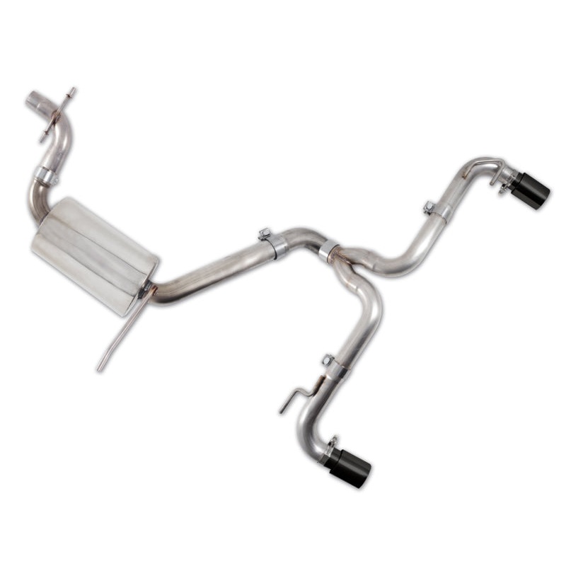 AWE Tuning Mk6 GTI Performance Catback – Diamond Black Round Tips