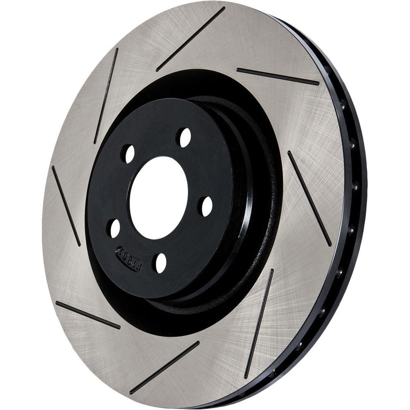 Stoptech Slotted Rotor – Front Left | 2003-2006 Mitsubishi Evo 8/9 (126.46064SL)