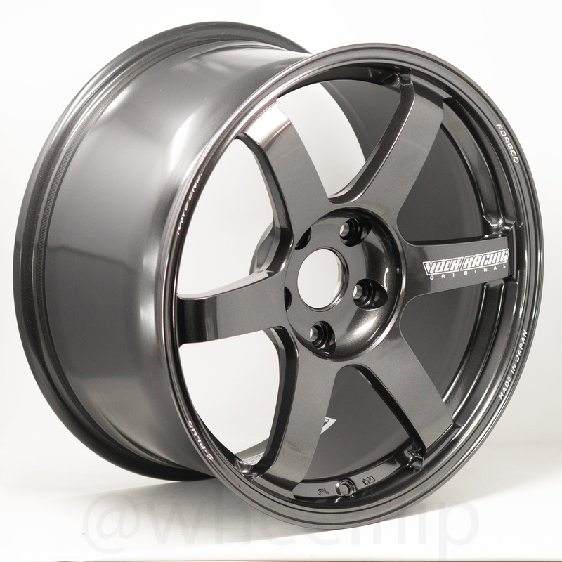 Volk Racing TE37 Saga S-Plus 18×9.5 +45 5×120 Diamond Dark Gunmetal (SET)