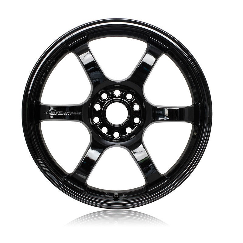 Gram Lights 57DR 18×9.5 +22 5-114.3 Glossy Black