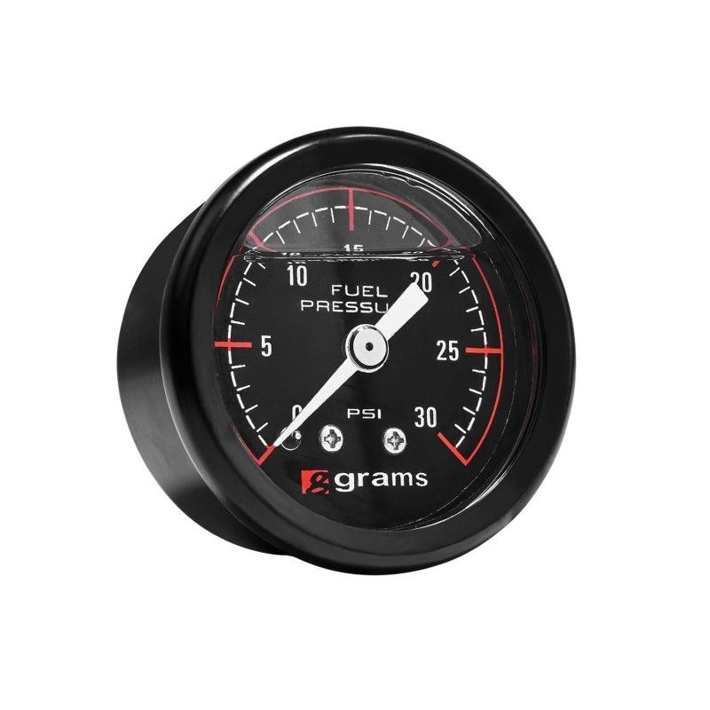 Grams Performance 0-30 PSI Fuel Pressure Gauge