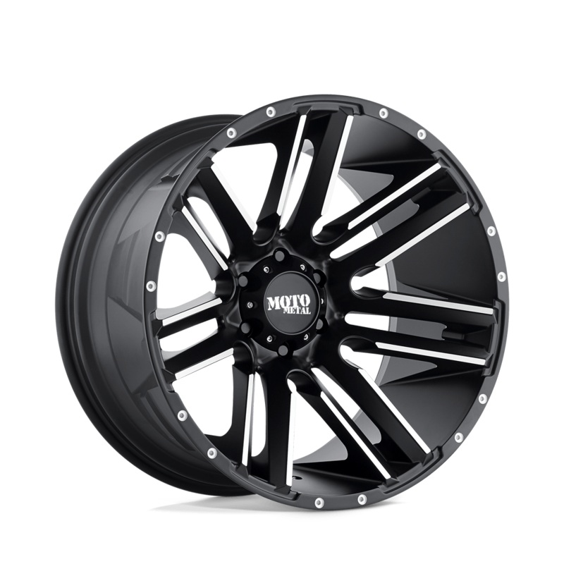 Moto Metal Wheels MO978 Razor 20″ 8×170 Satin Black Machined