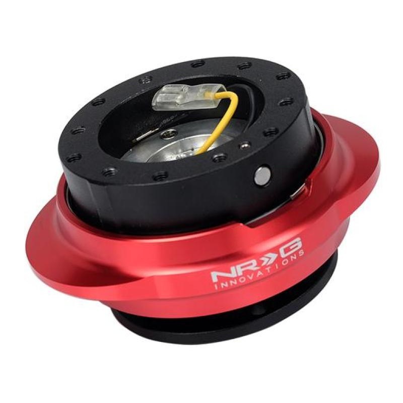NRG Quick Release Kit – Black Body/ Red Oval Ring