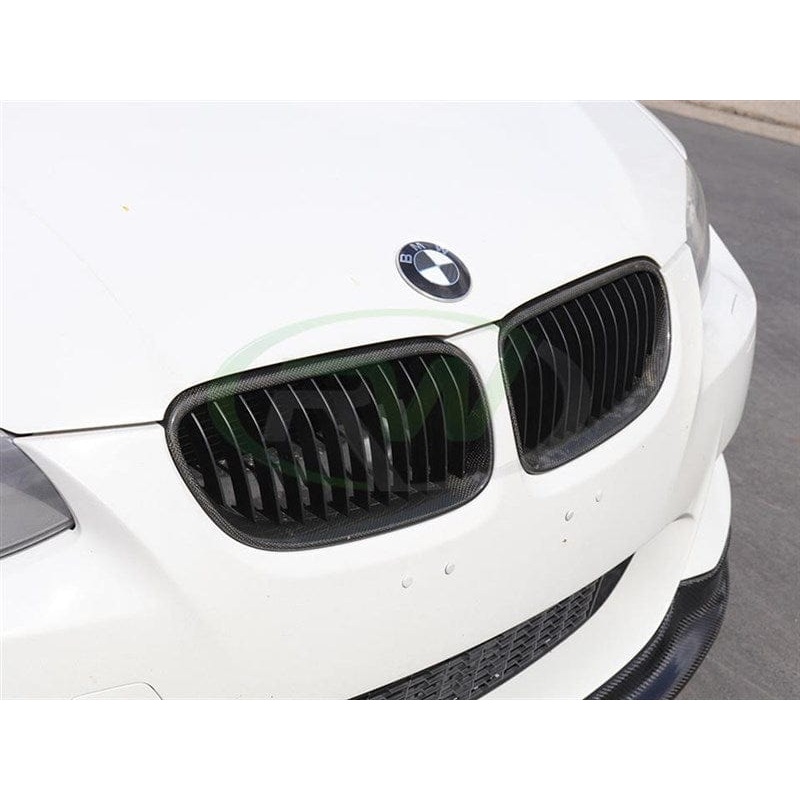 RW Carbon Carbon Fiber Double Slat Grilles – BMW / E92 / E93