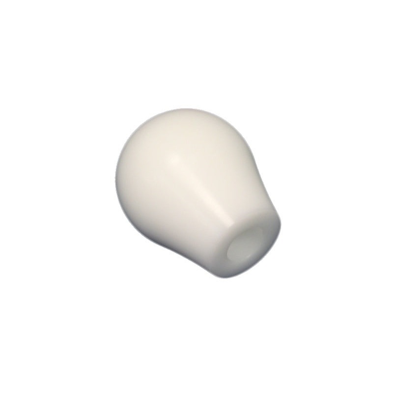 Torque Solution Delrin Tear Drop Shift Knob (White): Universal 10×1.25