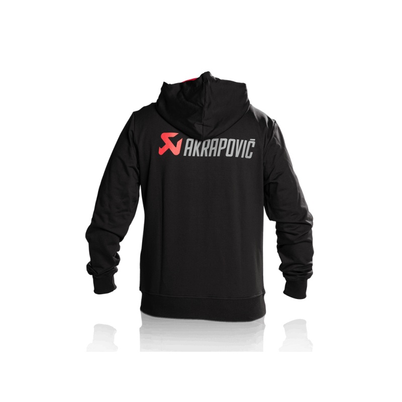 Akrapovic Mens Akrapovic Logo Black Hoodie – XL
