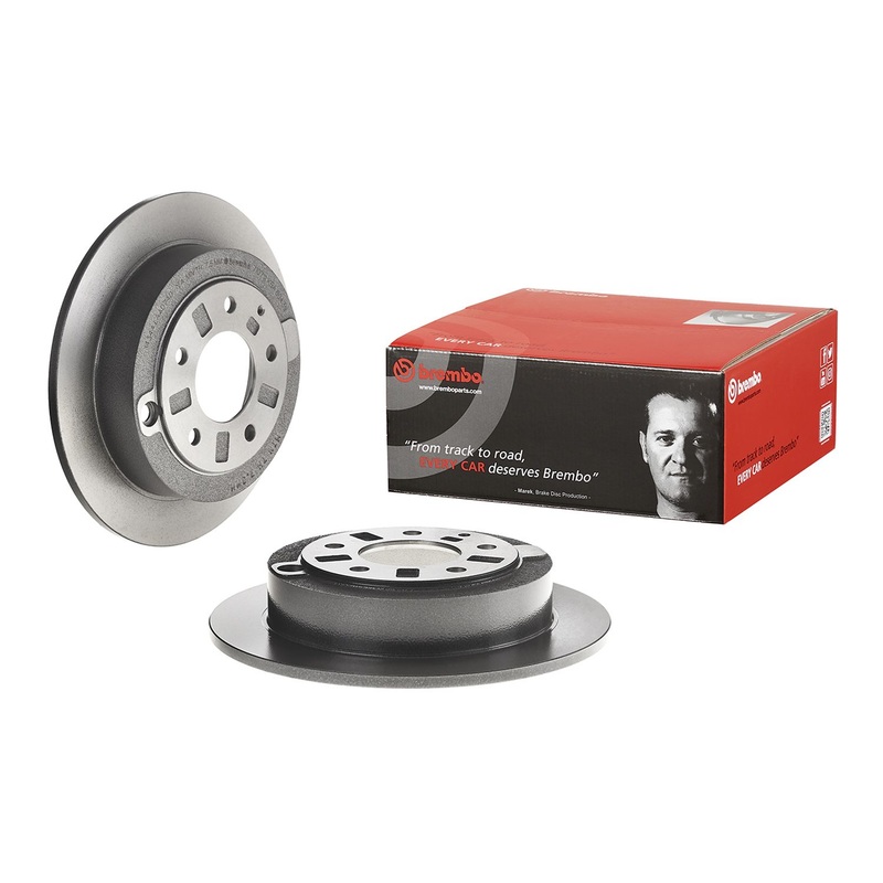 PRIME UV Coated Rear Disc Brake Rotor – 08.7107.11
