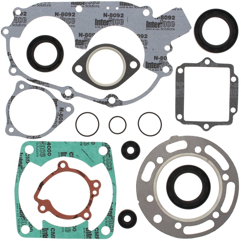 Vertex 811922 Gaskets 1993 Polaris 350L 2×4 Complete Gasket Kit w/ Oil Seals