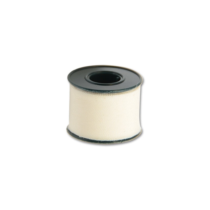 Vibrant 2 Meter (6-1/2 Feet) Roll of White Adhesive Clean Cut Tape
