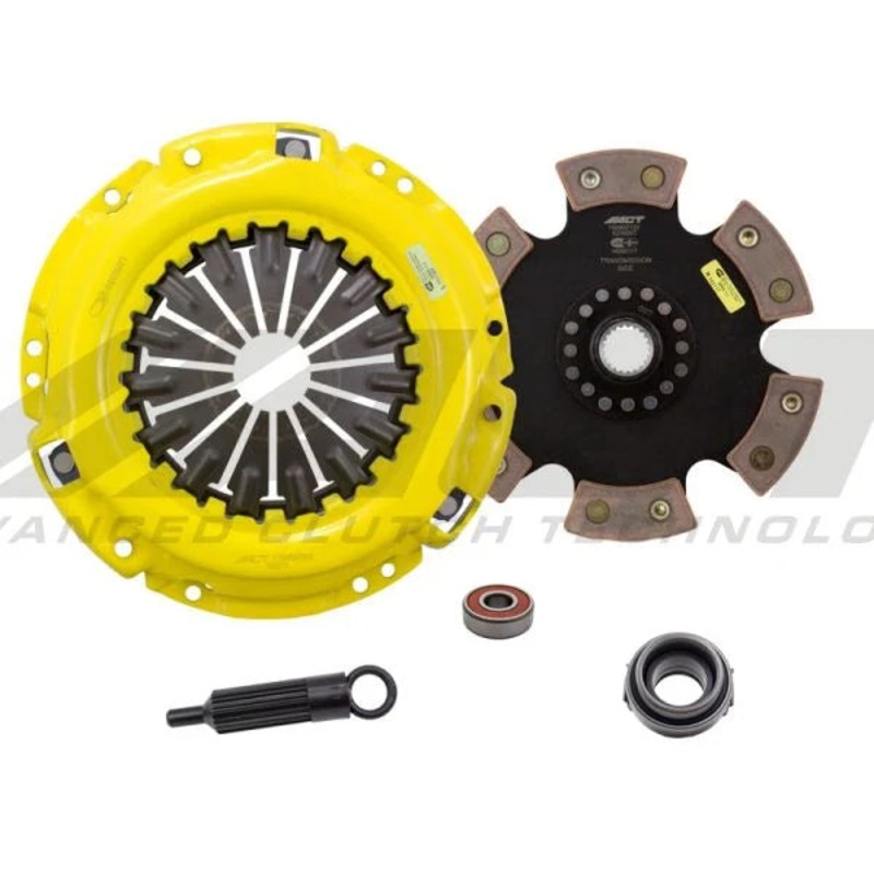 ACT Clutch Kit XT/Race Rigid 6 Pad Nissan Skyline GTS-25 & GTS-T R32 2,5L I6 RB25DET, RB20DET & R33 2,5L I6 RB25DET, 2L I6 RB20DET