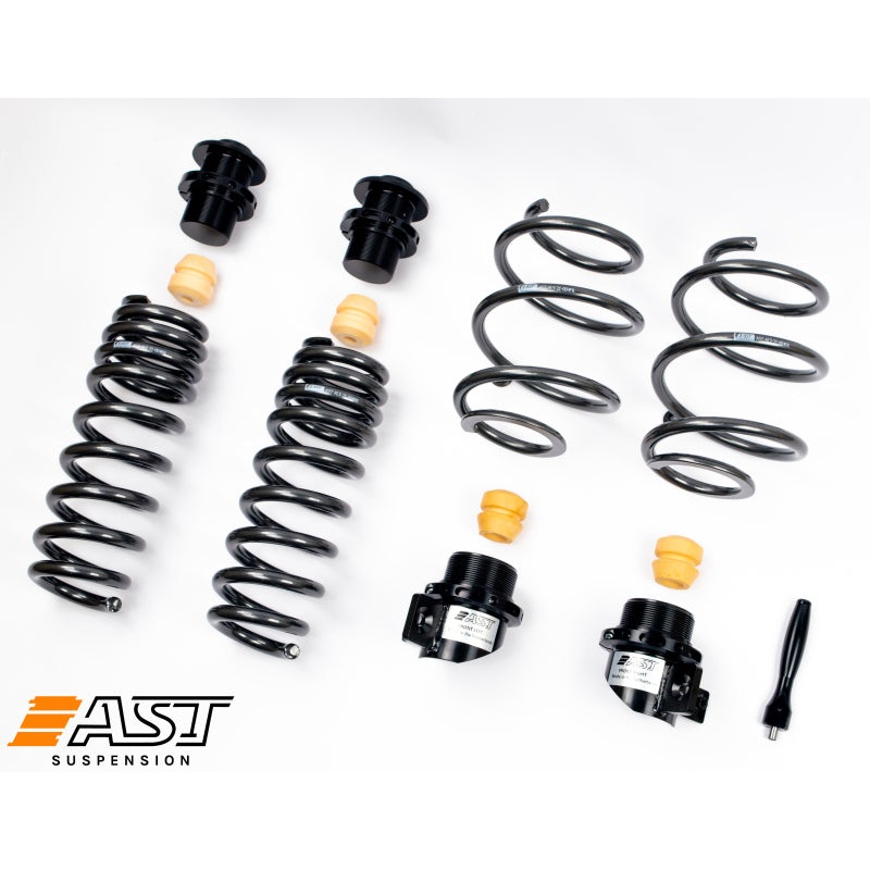 AST BMW G87 M2 / G80 M3 / G82 M4 Adjustable Lowering Springs – 20-46mm Fr / 10-36mm Rear