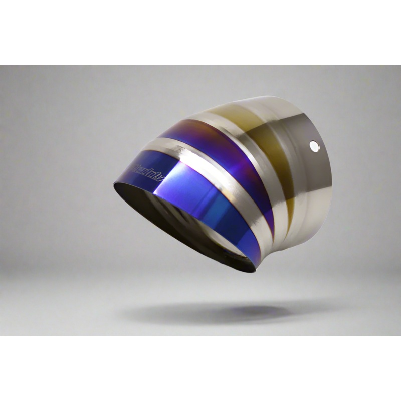 GReddy Burnt Titanium Turndown Universal 105mm Tip