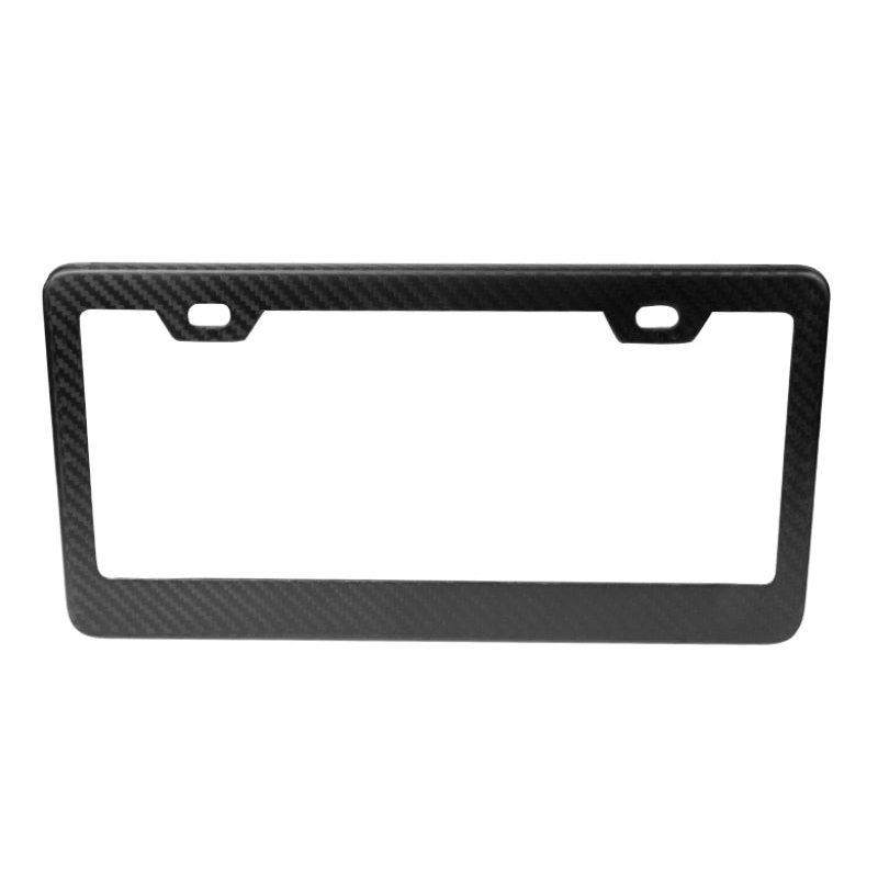 NRG License Plate Frame – Dry Carbon Fiber