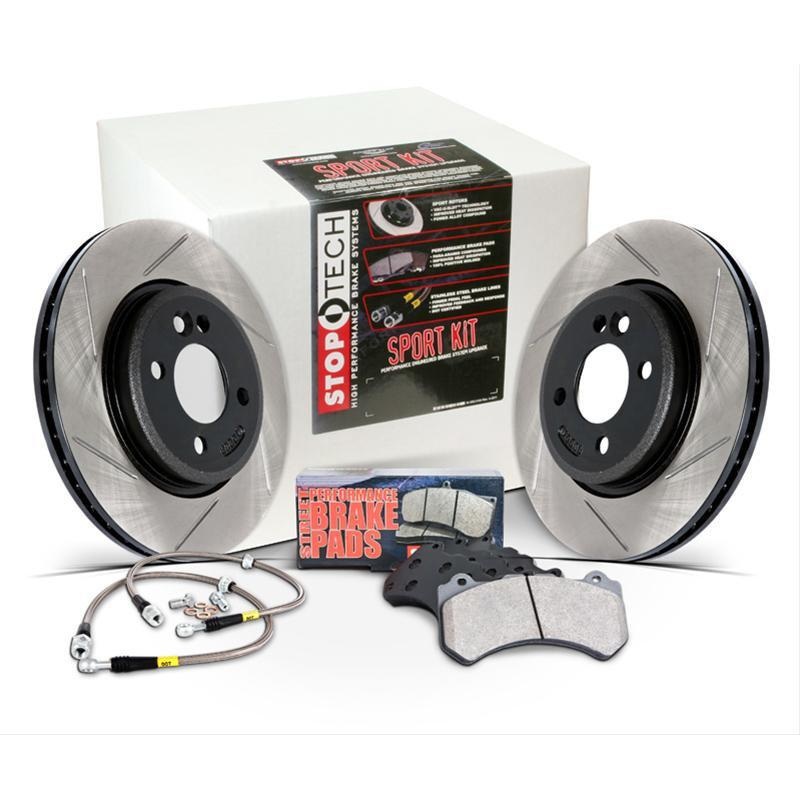 Stoptech Sport Slotted Rear Brake Kit (977.47007R)