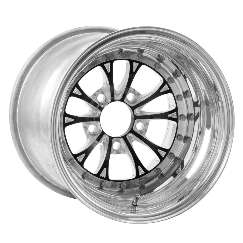 Weld Vitesse 15×12 / 5×4.75 BP / 4.5in. BS Black Wheel – Non-Beadlock
