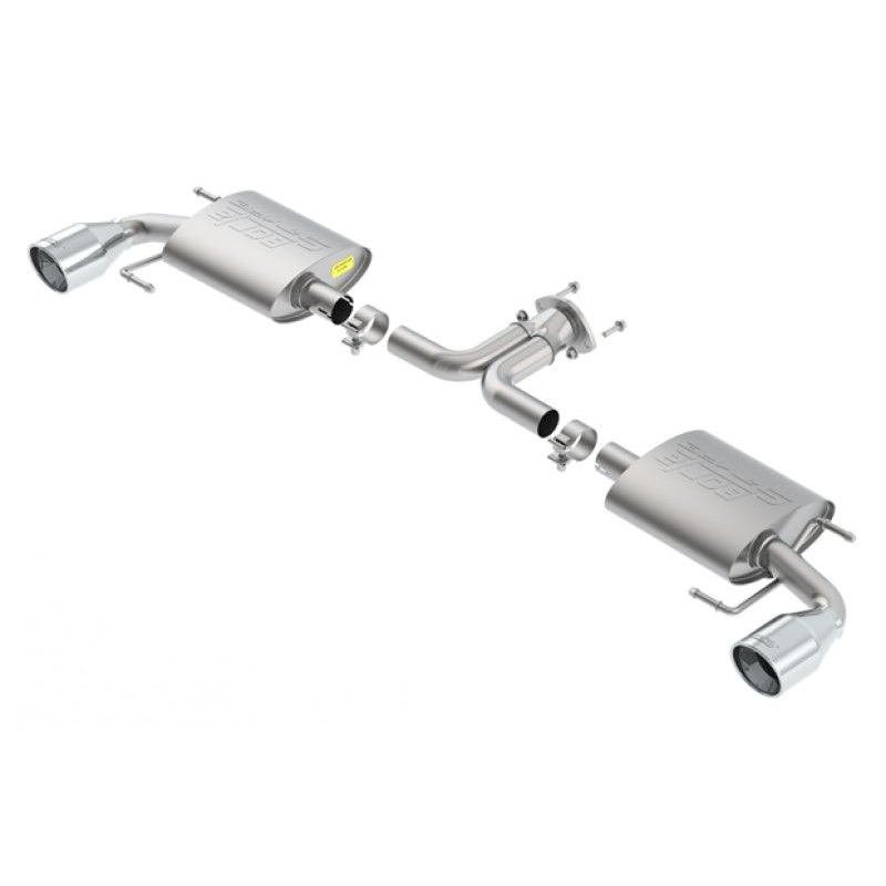 Borla 14-18 Mazda 3 2.0/2.5L AT/MT FWD S-Type Cat-Back Exhaust Single Split Rear Exit