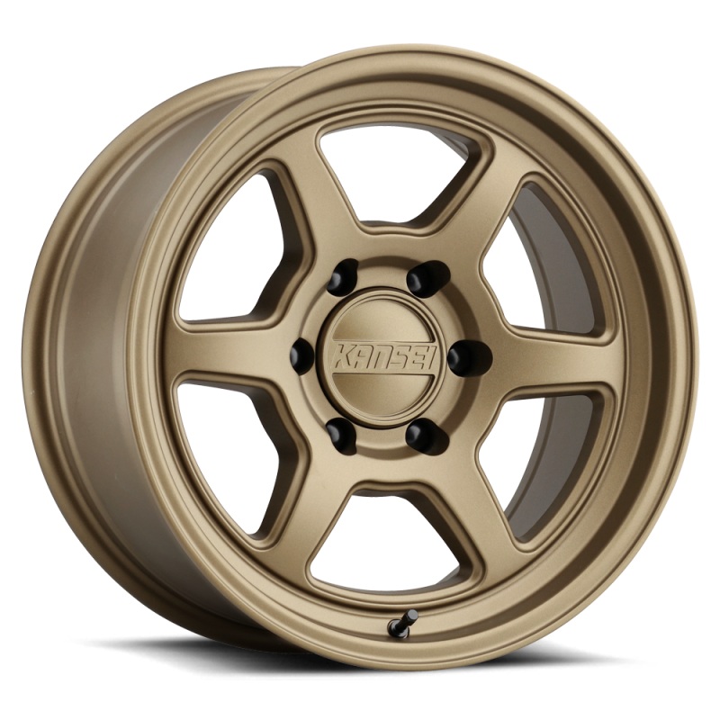Kansei K14B Roku 17×8.5in / 5×127 BP / 0mm Offset / 78.1mm Bore – Gloss Black Wheel