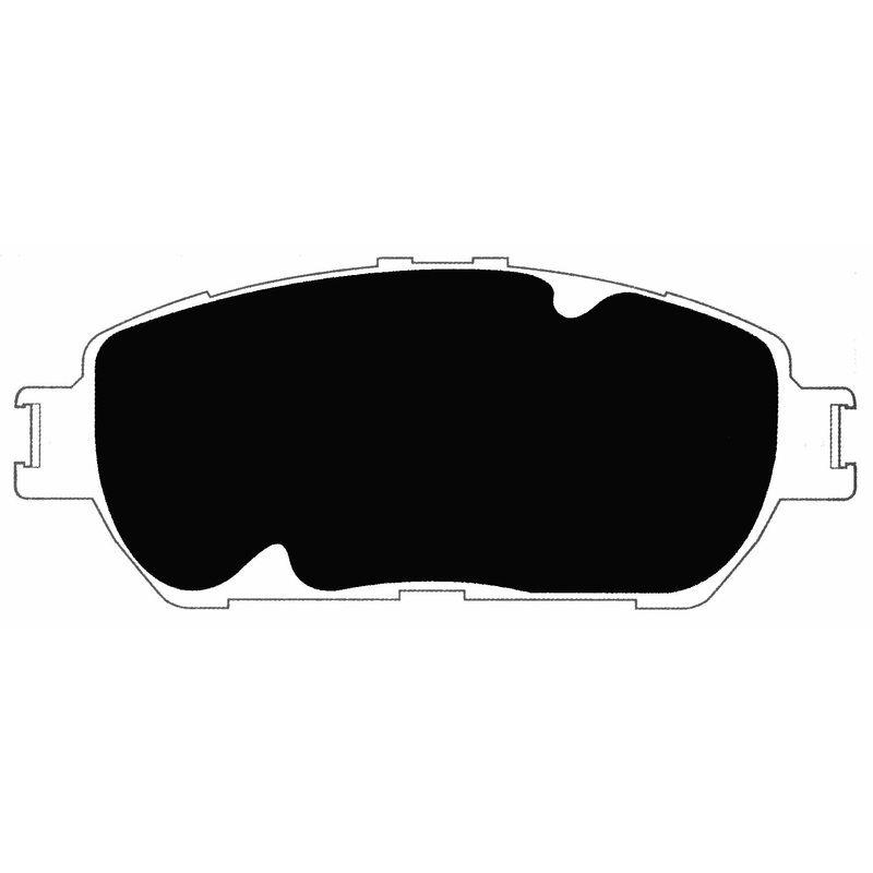Porterfield Brake Pads for 2011 TOYOTA TACOMA 2WD 5 Lug