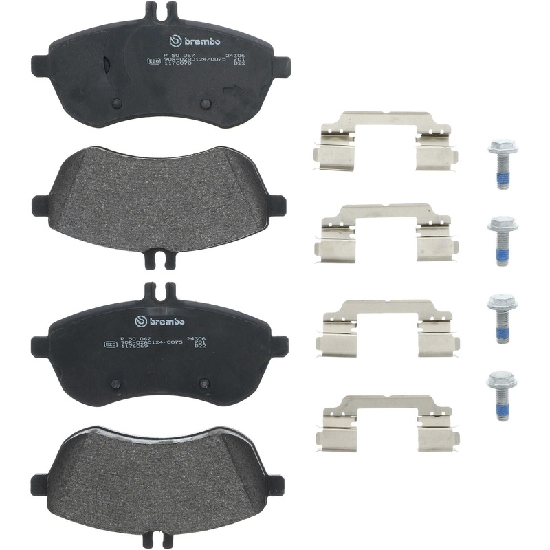 PRIME Low-Met Front Disc Brake Pad Set – P50067