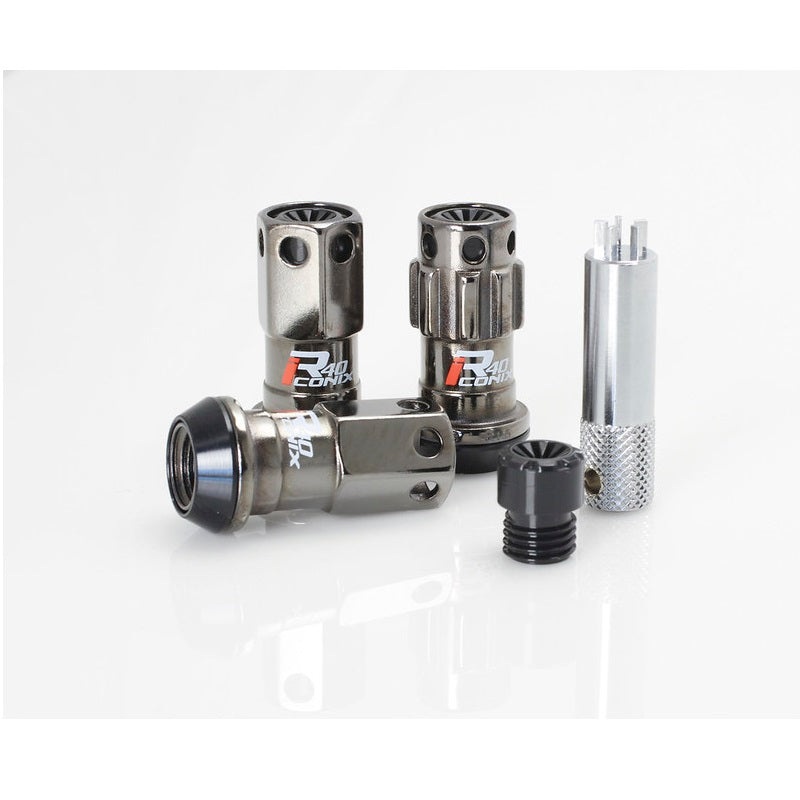 Project Kics R40 Iconix M12 Classical Lug Nut Lock Set