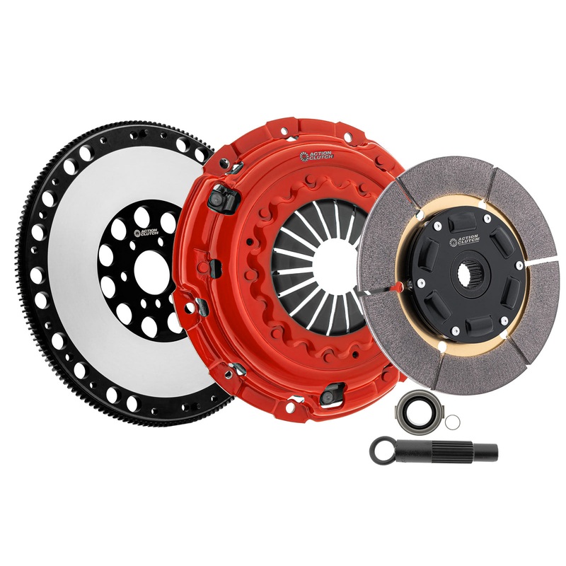 Ironman Sprung (Street) Clutch Kit for BMW 323ci 2000 2.5L DOHC 2 Door Only RWD Includes Lightened Flywheel