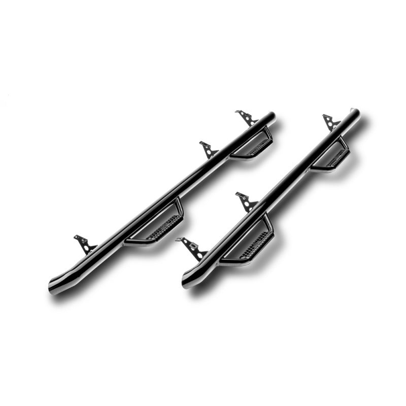 N-Fab Nerf Step 10-17 Dodge Ram 2500/3500 Mega Cab 6.4ft Bed – Gloss Black – W2W – 3in