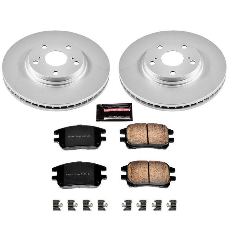 Power Stop Front Z17 Evolution Geomet Coated Brake Kit Lexus RX300 2002-2003 | CRK1146