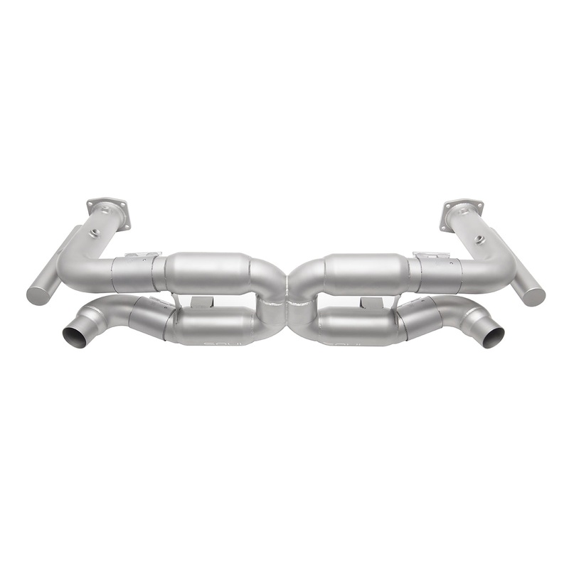 SOUL 01-05 Porsche 996 GT2 Sport X-Pipe Exhaust (w/ 200 Cell Cats) – Reuse Factory Tips