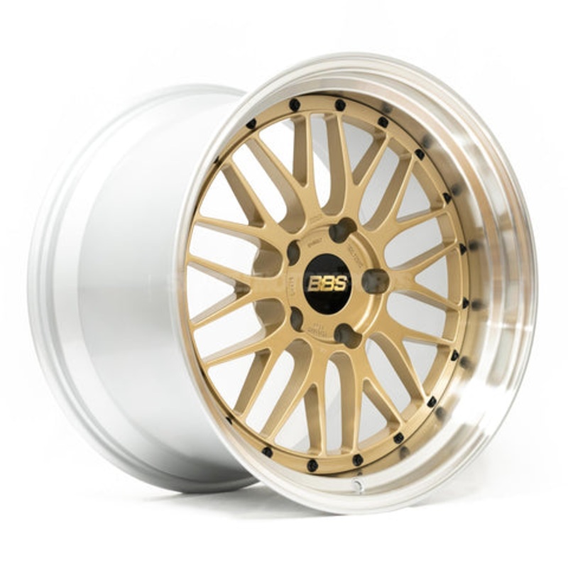 BBS LM 19×11 5×120 ET37 Diamond Gold Center / Diamond Cut Lip Wheel PFS/Clip Required | LM435GPK