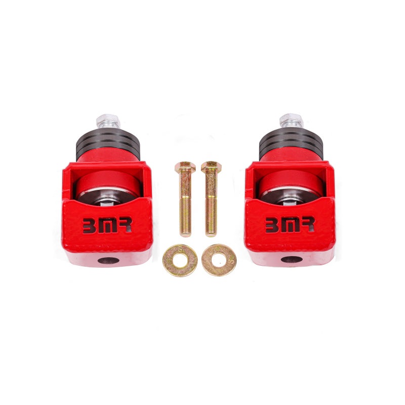 BMR Chevy SS and Pontiac G8 Motor Mount Kit (Polyurethane) Red
