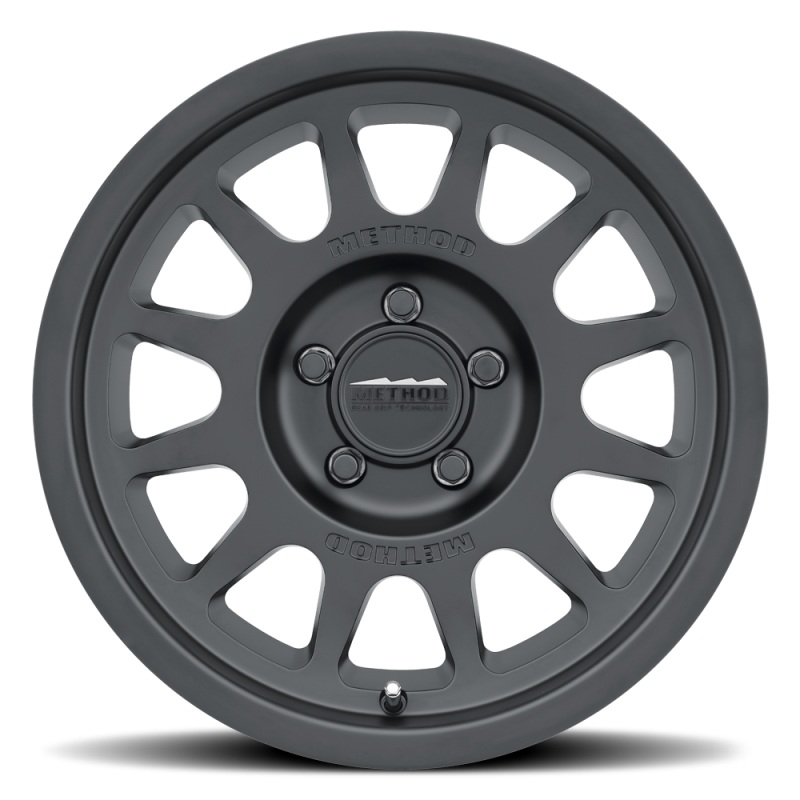 Method MR703 17×7.5 +50mm Offset 5×160 65mm CB Matte Black Wheel