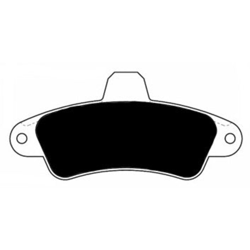 Porterfield Brake Pads for 2000 MERCURY COUGAR w/Rear Discs