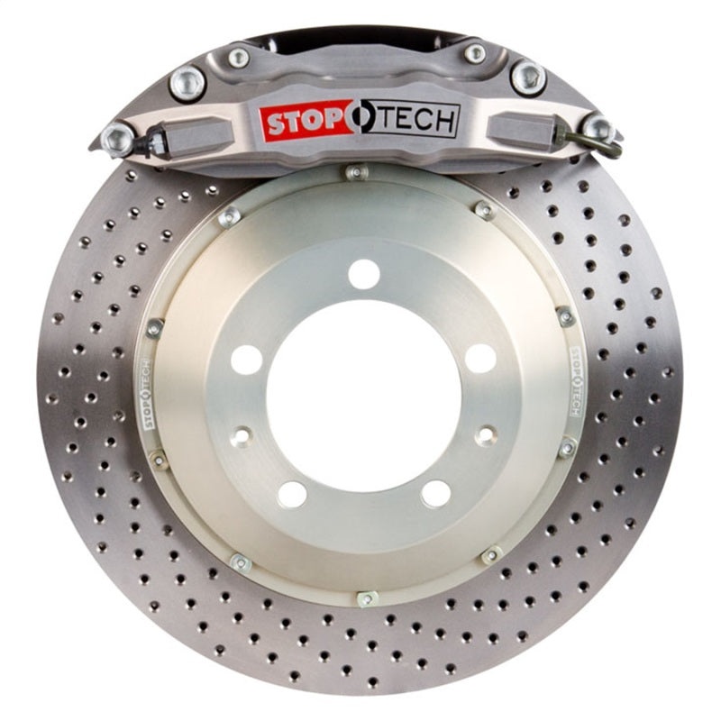 StopTech BBK 06-10 Audi A3 Front ST-40 355×32 Trophy Sport Drilled Big Brake Kit