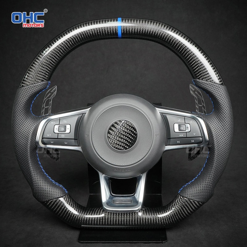 Carbon Fiber Magnetic Paddle Shifters For Volkswagen GTI Golf 7 Golf R MK7/7.5 VW GTI Scirocco